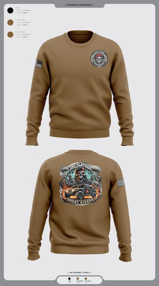 Crew Neck Sweatshirt, Ghost Riders, , Teamtime, Team time, sublimation, custom sports apparel, team uniforms, spirit wear, spiritwear, sports uniforms, custom shirts, team store, custom team store, fundraiser sports, apparel fundraiser