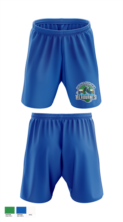 Emerald High Swim Aeroaunts 14114114 Athletic Shorts With Pockets - 4