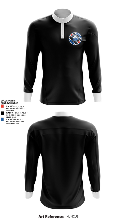 South Valley United 668271 Quarter Zip Jacket - 4