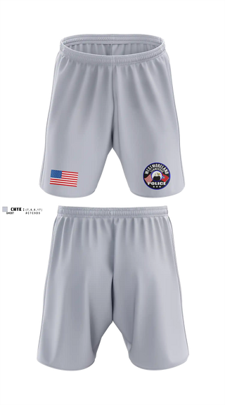 Athletic Shorts With Pockets, Westmoreland PD, Police, Teamtime, Team time, sublimation, custom sports apparel, team uniforms, spirit wear, spiritwear, sports uniforms, custom shirts, team store, custom team store, fundraiser sports, apparel fundraiser