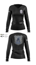 LEO Support Foundation Women's Long Sleeve V-neck Shirt - 105