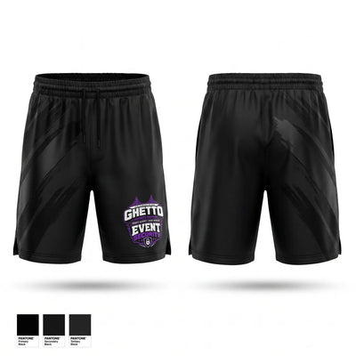 GHETTO SECURITY SERVICES Athletic Shorts With Pockets - 1