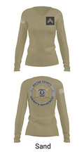 Wayne County Sheriff’s Department 8145507 Women's Long Sleeve V-neck Shirt - 92