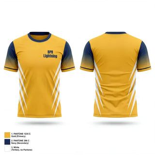 Short Sleeve Performance Shirt, BPR Lightning, Baseball, Teamtime, Team time, sublimation, custom sports apparel, team uniforms, spirit wear, spiritwear, sports uniforms, custom shirts, team store, custom team store, fundraiser sports, apparel fundraiser