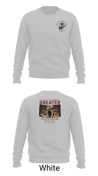 Crew Neck Sweatshirt, RSS MCDONOUGH, Marines, Teamtime, Team time, sublimation, custom sports apparel, team uniforms, spirit wear, spiritwear, sports uniforms, custom shirts, team store, custom team store, fundraiser sports, apparel fundraiser