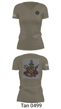 DFD STATION 1 17541502 Women's Short Sleeve V-neck Shirt - 6