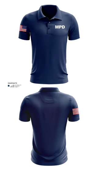 Short Sleeve Performance Polo, Mobile police dept 4th precinct 3rd Squad, Police, Teamtime, Team time, sublimation, custom sports apparel, team uniforms, spirit wear, spiritwear, sports uniforms, custom shirts, team store, custom team store, fundraiser sports, apparel fundraiser