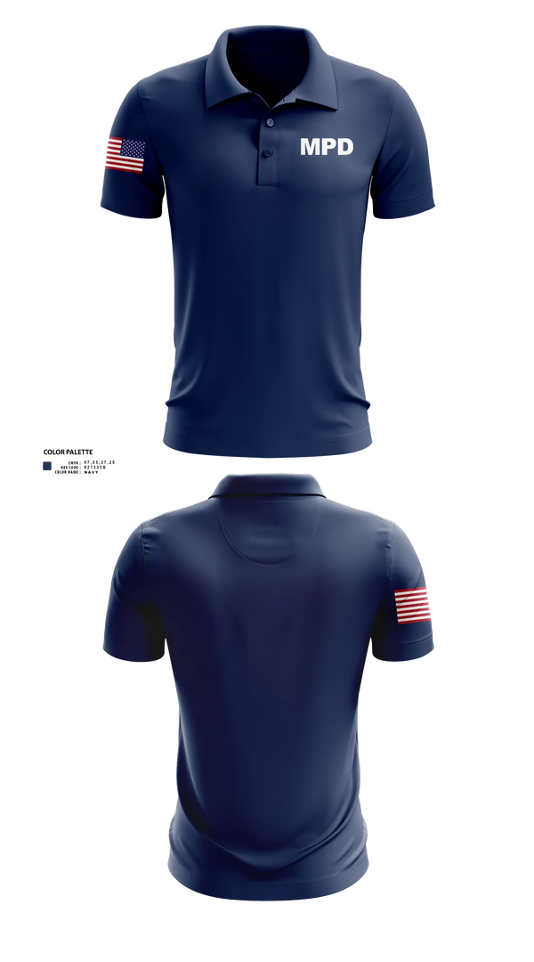 Short Sleeve Performance Polo, Mobile police dept 4th precinct 3rd Squad, Police, Teamtime, Team time, sublimation, custom sports apparel, team uniforms, spirit wear, spiritwear, sports uniforms, custom shirts, team store, custom team store, fundraiser sports, apparel fundraiser