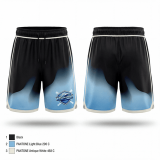 Athletic Shorts With Pockets, The Tsunamis, Softball, Teamtime, Team time, sublimation, custom sports apparel, team uniforms, spirit wear, spiritwear, sports uniforms, custom shirts, team store, custom team store, fundraiser sports, apparel fundraiser
