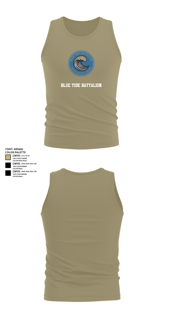 Tank Top, Blue Tide Battalion, , Teamtime, Team time, sublimation, custom sports apparel, team uniforms, spirit wear, spiritwear, sports uniforms, custom shirts, team store, custom team store, fundraiser sports, apparel fundraiser