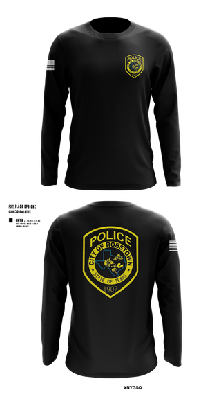 Long Sleeve Performance Shirt, Robstown police department, , Teamtime, Team time, sublimation, custom sports apparel, team uniforms, spirit wear, spiritwear, sports uniforms, custom shirts, team store, custom team store, fundraiser sports, apparel fundraiser