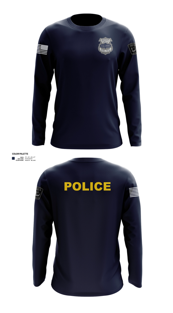 Long Sleeve Performance Shirt, Patrol, Police, Teamtime, Team time, sublimation, custom sports apparel, team uniforms, spirit wear, spiritwear, sports uniforms, custom shirts, team store, custom team store, fundraiser sports, apparel fundraiser