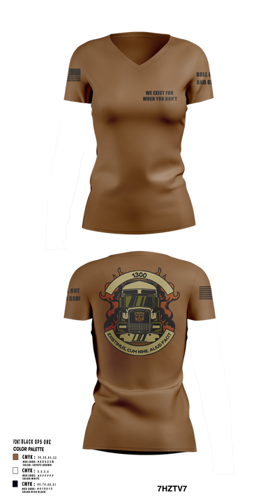 NCCM 21796707 Women's Short Sleeve V-neck Shirt - 101