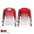 Palmetto Mustangs 5700623 Women's Long Sleeve V-neck Shirt - 1