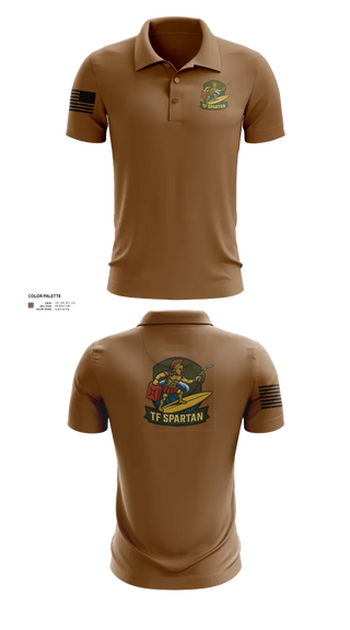 Short Sleeve Performance Polo, Task Force Spartan, , Teamtime, Team time, sublimation, custom sports apparel, team uniforms, spirit wear, spiritwear, sports uniforms, custom shirts, team store, custom team store, fundraiser sports, apparel fundraiser