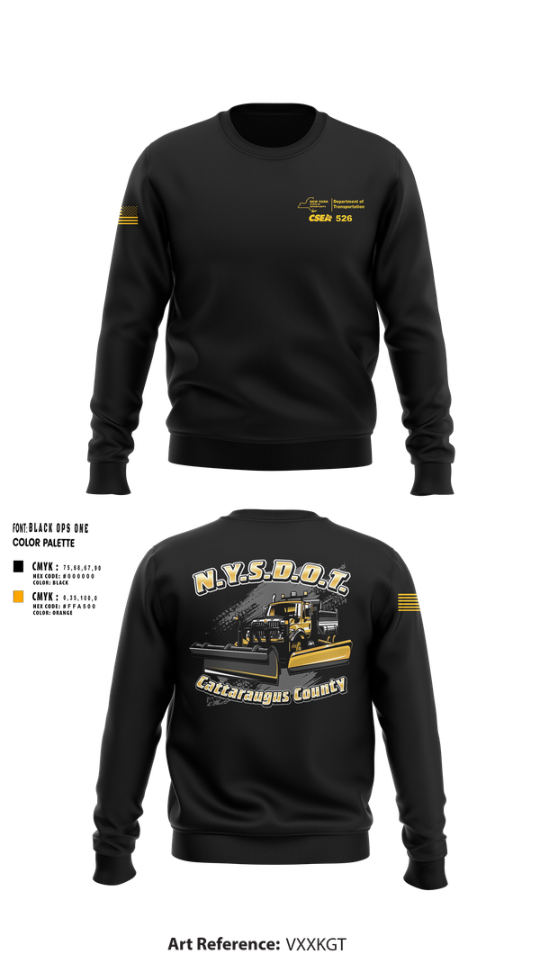 Crew Neck Sweatshirt, NY State DOT, , Teamtime, Team time, sublimation, custom sports apparel, team uniforms, spirit wear, spiritwear, sports uniforms, custom shirts, team store, custom team store, fundraiser sports, apparel fundraiser