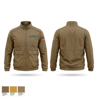 Windbreaker, Summit, Army, Teamtime, Team time, sublimation, custom sports apparel, team uniforms, spirit wear, spiritwear, sports uniforms, custom shirts, team store, custom team store, fundraiser sports, apparel fundraiser