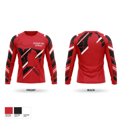 Orchard Lake St. Mary's Long Sleeve Performance Shirt 1