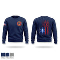 Farmersville fire/ EMS Crew Neck Sweatshirt - 1