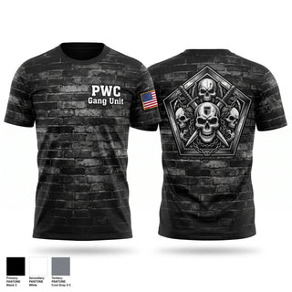 Short Sleeve Performance Shirt, PWC Gang Unit, Police, Teamtime, Team time, sublimation, custom sports apparel, team uniforms, spirit wear, spiritwear, sports uniforms, custom shirts, team store, custom team store, fundraiser sports, apparel fundraiser