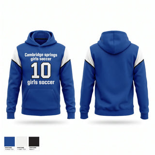 Hoodie, Cambridge springs girls soccer, Women's Soccer, Teamtime, Team time, sublimation, custom sports apparel, team uniforms, spirit wear, spiritwear, sports uniforms, custom shirts, team store, custom team store, fundraiser sports, apparel fundraiser