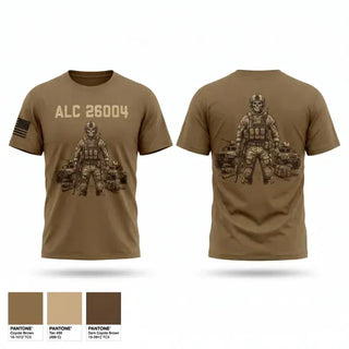 Old School Cotton Feel Shirt, ALC 26-004, Army, Teamtime, Team time, sublimation, custom sports apparel, team uniforms, spirit wear, spiritwear, sports uniforms, custom shirts, team store, custom team store, fundraiser sports, apparel fundraiser