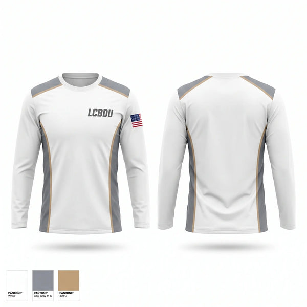 Long Sleeve Performance Shirt, LCBDU, Police, Teamtime, Team time, sublimation, custom sports apparel, team uniforms, spirit wear, spiritwear, sports uniforms, custom shirts, team store, custom team store, fundraiser sports, apparel fundraiser