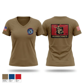 Womens Short Sleeve Vneck Shirt, Hurricanes, Army, Teamtime, Team time, sublimation, custom sports apparel, team uniforms, spirit wear, spiritwear, sports uniforms, custom shirts, team store, custom team store, fundraiser sports, apparel fundraiser