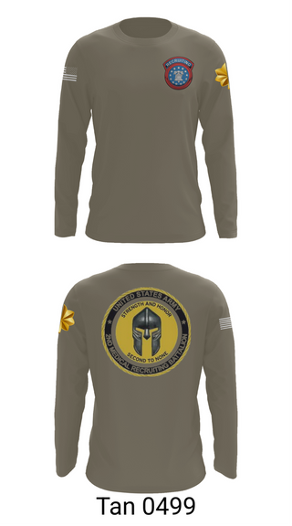 Long Sleeve Performance Shirt, USAREC, , Teamtime, Team time, sublimation, custom sports apparel, team uniforms, spirit wear, spiritwear, sports uniforms, custom shirts, team store, custom team store, fundraiser sports, apparel fundraiser