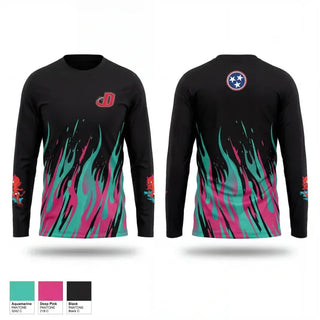Long Sleeve Performance Shirt, Team Diabolical, Wrestling, Teamtime, Team time, sublimation, custom sports apparel, team uniforms, spirit wear, spiritwear, sports uniforms, custom shirts, team store, custom team store, fundraiser sports, apparel fundraiser