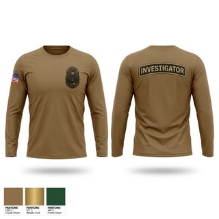 Long Sleeve Performance Shirt, 18 Security Forces Squadron, Air Force, Teamtime, Team time, sublimation, custom sports apparel, team uniforms, spirit wear, spiritwear, sports uniforms, custom shirts, team store, custom team store, fundraiser sports, apparel fundraiser