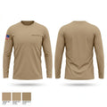 US Military Wardogs 67272013 Long Sleeve Performance Shirt - 1