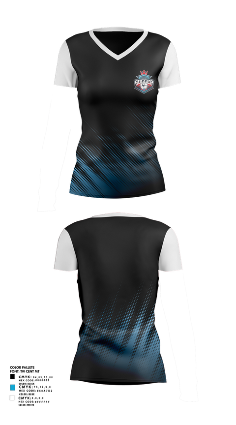 Womens Short Sleeve Vneck Shirt, Fc, Men's Soccer, Teamtime, Team time, sublimation, custom sports apparel, team uniforms, spirit wear, spiritwear, sports uniforms, custom shirts, team store, custom team store, fundraiser sports, apparel fundraiser