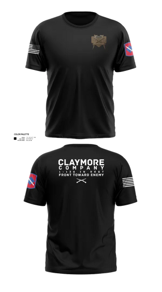 Short Sleeve Performance Shirt, C CO 1-138 IN REGT, , Teamtime, Team time, sublimation, custom sports apparel, team uniforms, spirit wear, spiritwear, sports uniforms, custom shirts, team store, custom team store, fundraiser sports, apparel fundraiser