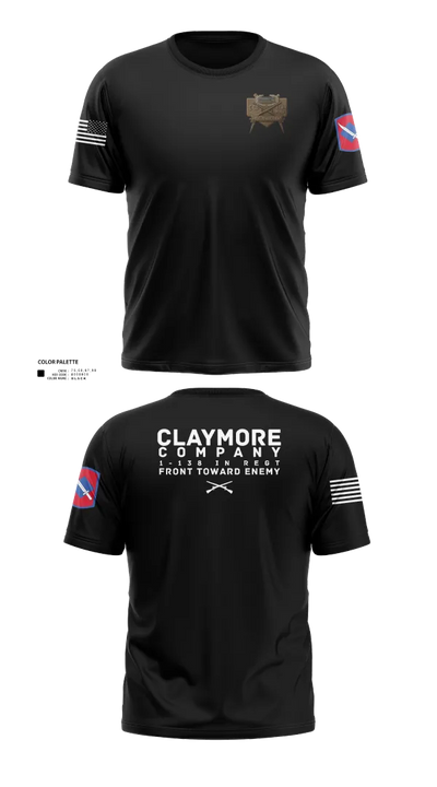 C CO 1-138 IN REGT 407460 Short Sleeve Performance Shirt - 100