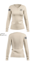 0326 35295266 Women's Long Sleeve V-neck Shirt - 22
