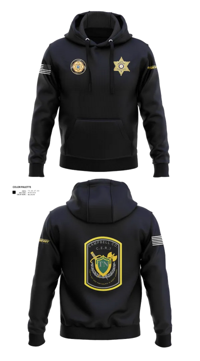 C.C.S.O. CERT 25474985 Hoodie - 100