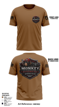 Monkey Business Motorcycle Hauling 21816516 Short Sleeve Performance Shirt - 33