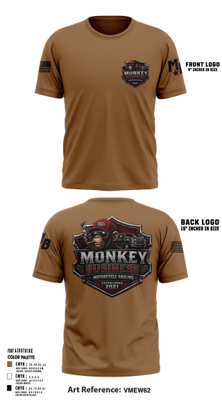 Short Sleeve Performance Shirt, Monkey Business Motorcycle Hauling, , Teamtime, Team time, sublimation, custom sports apparel, team uniforms, spirit wear, spiritwear, sports uniforms, custom shirts, team store, custom team store, fundraiser sports, apparel fundraiser