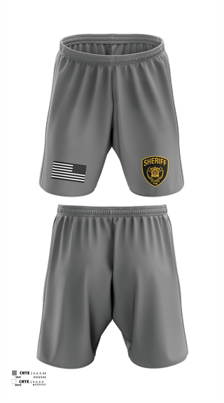 Athletic Shorts With Pockets, Ward County Sheriff's Office, Police, Teamtime, Team time, sublimation, custom sports apparel, team uniforms, spirit wear, spiritwear, sports uniforms, custom shirts, team store, custom team store, fundraiser sports, apparel fundraiser