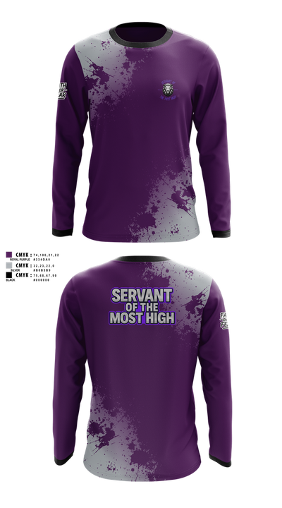 Servants Of The Most High 9177587 Long Sleeve Performance Shirt 1