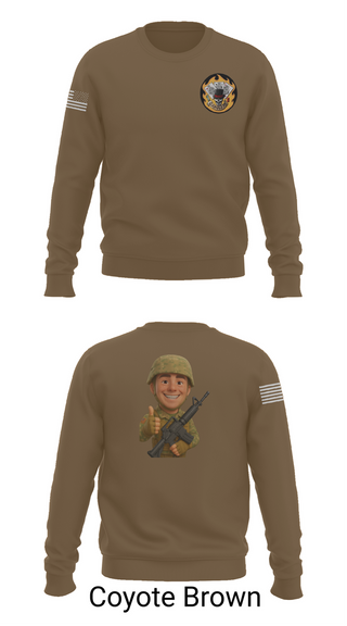 Crew Neck Sweatshirt, 2-69 GCo, Army, Teamtime, Team time, sublimation, custom sports apparel, team uniforms, spirit wear, spiritwear, sports uniforms, custom shirts, team store, custom team store, fundraiser sports, apparel fundraiser