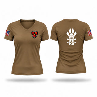 Womens Short Sleeve Vneck Shirt, MWDHC 2026, Air Force, Teamtime, Team time, sublimation, custom sports apparel, team uniforms, spirit wear, spiritwear, sports uniforms, custom shirts, team store, custom team store, fundraiser sports, apparel fundraiser