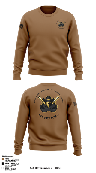 Crew Neck Sweatshirt, Mavericks, , Teamtime, Team time, sublimation, custom sports apparel, team uniforms, spirit wear, spiritwear, sports uniforms, custom shirts, team store, custom team store, fundraiser sports, apparel fundraiser