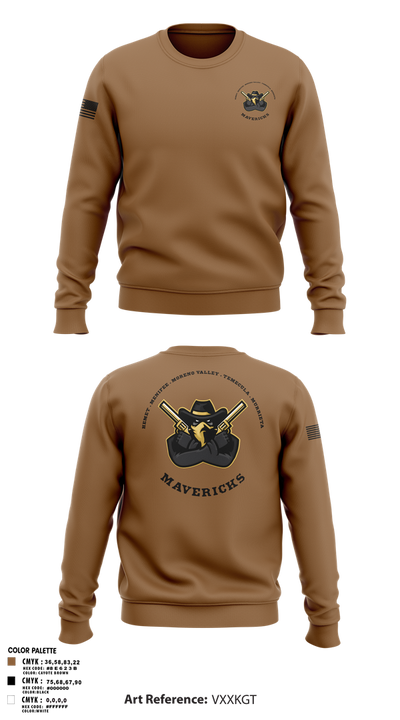 Mavericks 71642974 Crew Neck Sweatshirt - 1