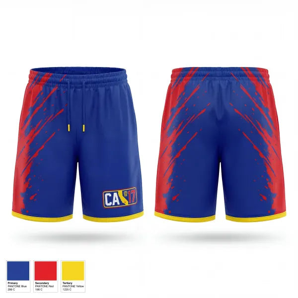 Athletic Shorts With Pockets, California District 17 Little League, Baseball, Teamtime, Team time, sublimation, custom sports apparel, team uniforms, spirit wear, spiritwear, sports uniforms, custom shirts, team store, custom team store, fundraiser sports, apparel fundraiser