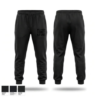 Sweatpants, Williamson County K-9 Unit, Police, Teamtime, Team time, sublimation, custom sports apparel, team uniforms, spirit wear, spiritwear, sports uniforms, custom shirts, team store, custom team store, fundraiser sports, apparel fundraiser
