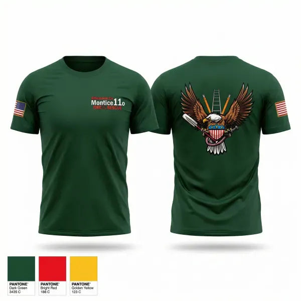 Short Sleeve Performance Shirt, Albemarle County Fire Rescue, Fire Department, Teamtime, Team time, sublimation, custom sports apparel, team uniforms, spirit wear, spiritwear, sports uniforms, custom shirts, team store, custom team store, fundraiser sports, apparel fundraiser