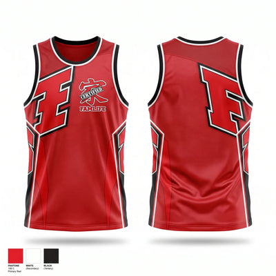 Certified Famlife Mens Basketball Jersey - 1