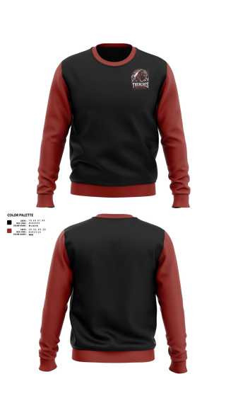 Crew Neck Sweatshirt, Trenches Matter, , Teamtime, Team time, sublimation, custom sports apparel, team uniforms, spirit wear, spiritwear, sports uniforms, custom shirts, team store, custom team store, fundraiser sports, apparel fundraiser